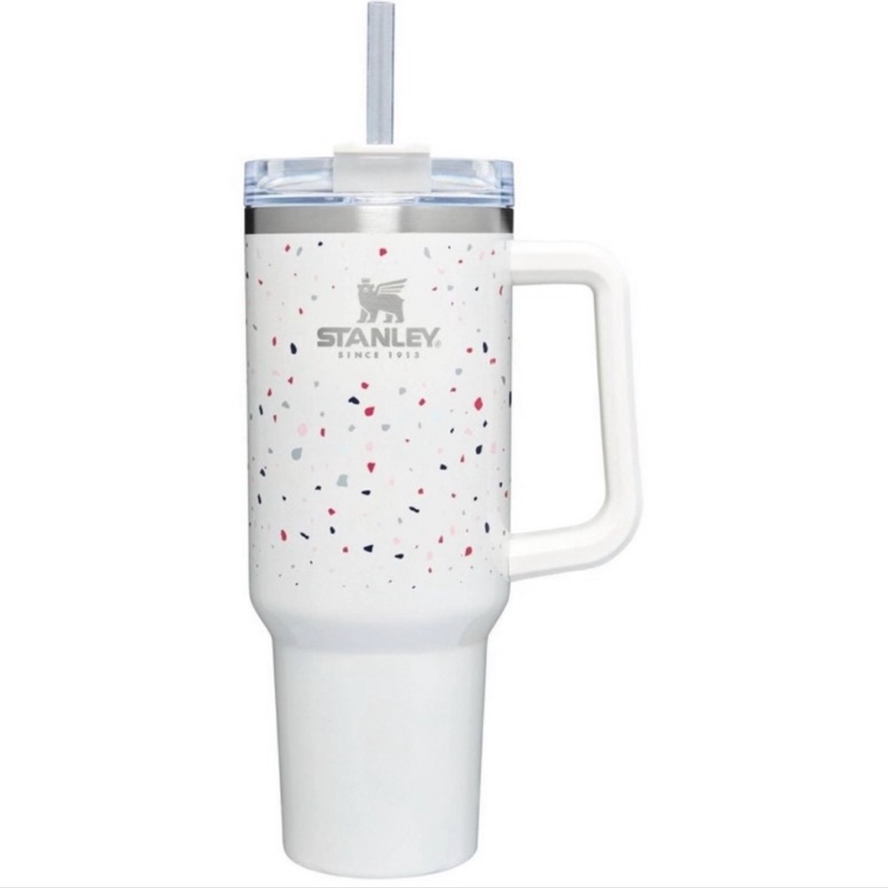 Stanley TERRAZZO PEARLESCENT 40oz Adventure Stainless Steel Quencher Tumbler